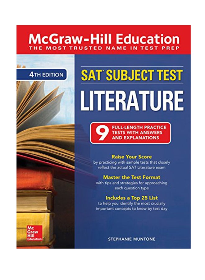 SAT Subject Test Literature: 9 Full Length Practice Test With Answer And Explanation paperback english - 28-Dec-18
