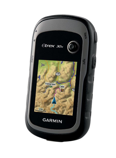 eTrex 30X Handheld GPS Navigator With 3-Axis Compass and Barometric Altimeter