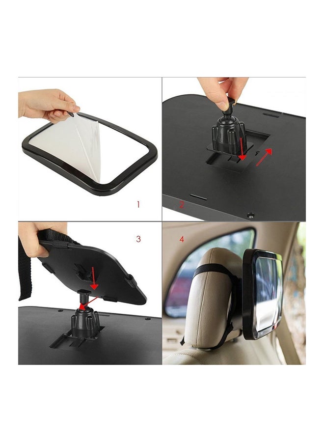 Convex Backseat Mirror
