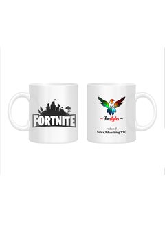 Fm Styles Fortnite Printed Mug White/Black/Red 