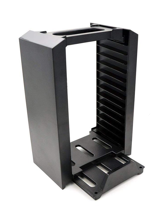 Game Disk Storage Holder With Controller Wired Charging  Stand For PlayStation 4  - Image 3