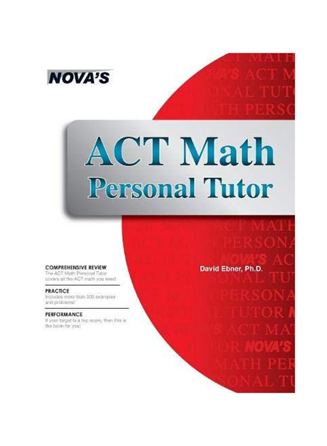 ACT Math Personal Tutor Paperback English by David Ebner - 13-Sep-18 