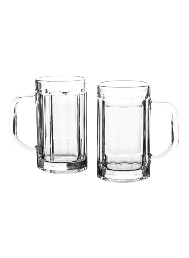 ARTC - 2-Piece Juice Mug Set Clear 13.5x7.5cm - Image 1