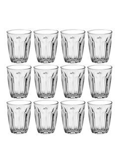 12-Piece Tequila Shot Glass Set Clear 90ml
