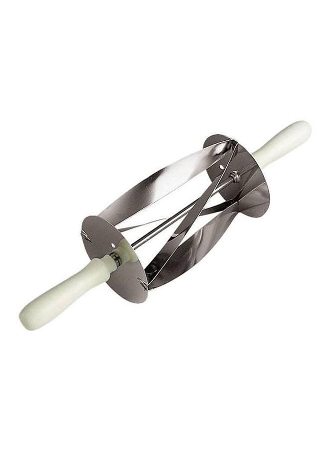 اي ار تي سي أداة تقطيع الكرواسون من الستانلس ستيل أبيض/فضي 19بوصة