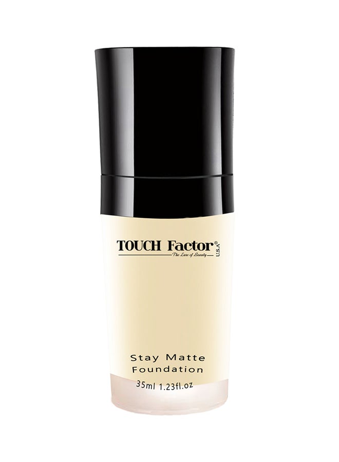 كريم أساس غير لامع بتغطية كاملة للوجه بيج