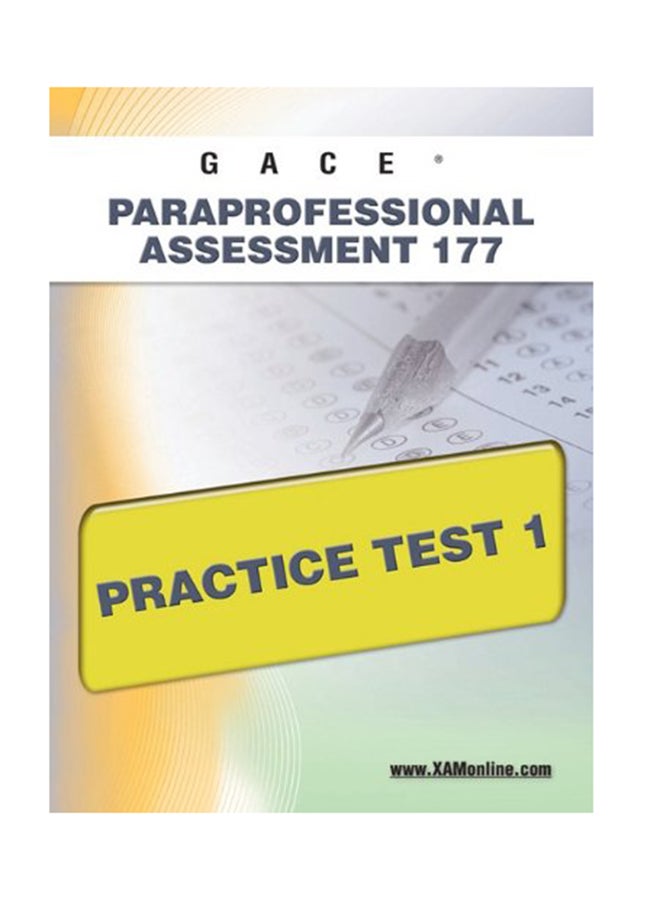 null - GACE Paraprofessional Assessment 177 Practice Test 1 paperback english - 25-Apr-11 - Image 1