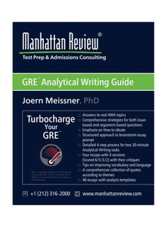 Manhattan Review GRE Analytical Writing Guide: Answers To Real Awa Topics paperback english - 16-Dec-11 