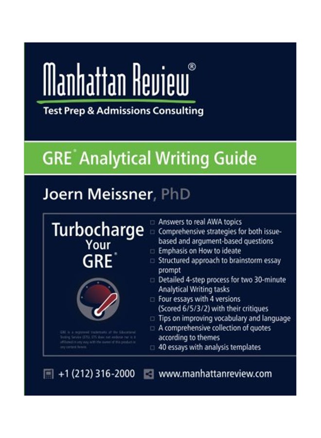 null - Manhattan Review GRE Analytical Writing Guide: Answers To Real Awa Topics paperback english - 16-Dec-11 - Image 1
