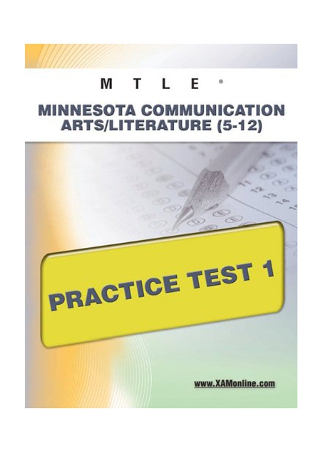 MTLE Minnesota Communication Arts/Literature (5-12): Practice Test 1 paperback english - 6-Jun-11 