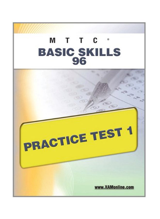 null - MTTC Basic Skills 96 Practice Test 1 paperback english - 17-Jun-11 - Image 1