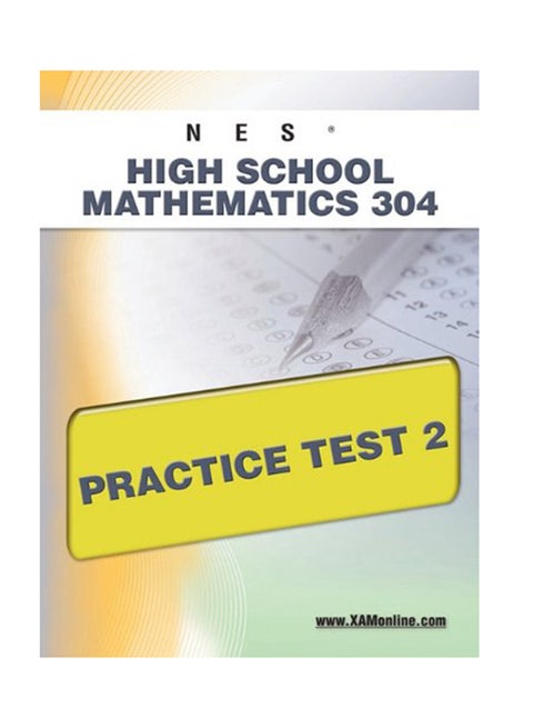 NES Highschool Mathematics 304 Practice Test 2 Paperback English - 24-Jun-11