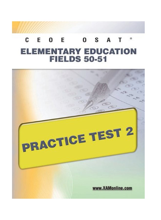null - CEOE OSAT Elementary Education Fields 50-51 Practice Test 2 paperback english - 10-Jun-11 - Image 1