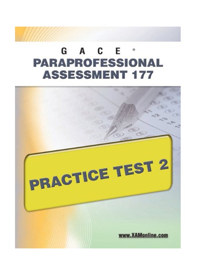 null - GACE Paraprofessional Assessment 177 Practice Test 2 paperback english - 25-Apr-11 - Image 1