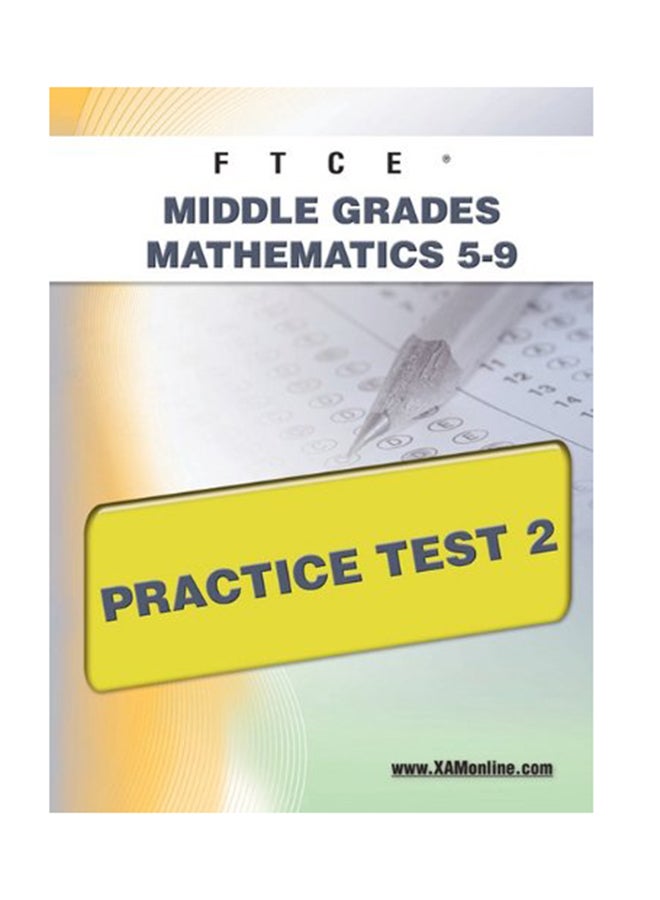null - FTCE Middle Grades Mathematics 5-9 Practice Test 2 Paperback English - 6-Jun-11 - Image 1