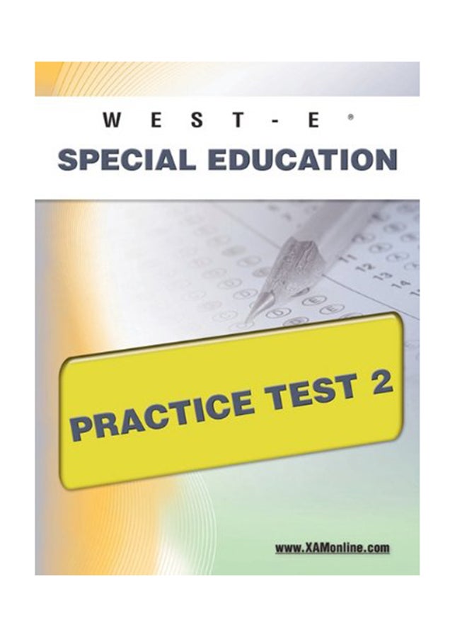 West-E Special Education Practice Test 2 paperback english - 17-Jun-11 
