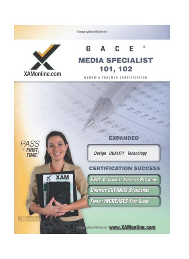 GACE Media Specialist 101, 102 Study Guide paperback english - 1-Nov-08 