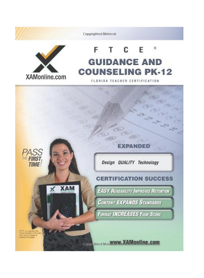 null - FTCE Guidance and Counseling PK-12: Florida Teacher Certification paperback english - 1-Jun-08 - Image 1