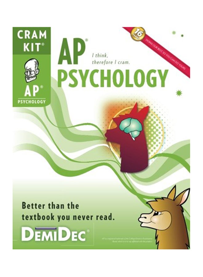 AP Psychology Cram Kit paperback english - 29-Apr-10 