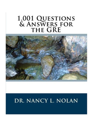 1, 001 Questions And Answers For The GRE Paperback English by Dr Nancy L. Nolan - 6-Jul-10 - v1543927193/N19797655A_1