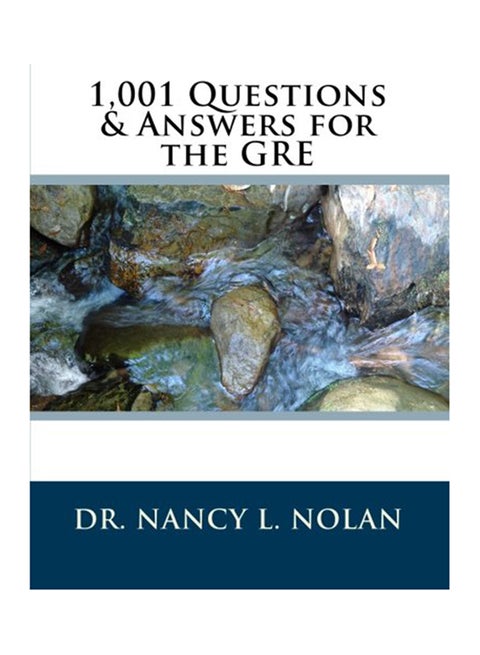 1, 001 Questions And Answers For The GRE Paperback English by Dr Nancy L. Nolan - 6-Jul-10