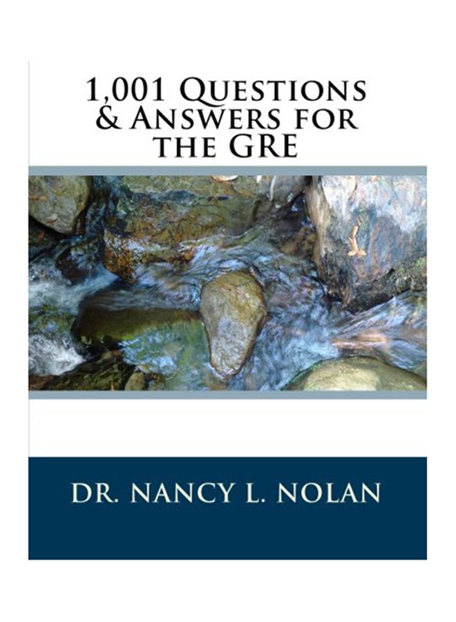 null - 1, 001 Questions And Answers For The GRE Paperback English by Dr Nancy L. Nolan - 6-Jul-10 - Image 1