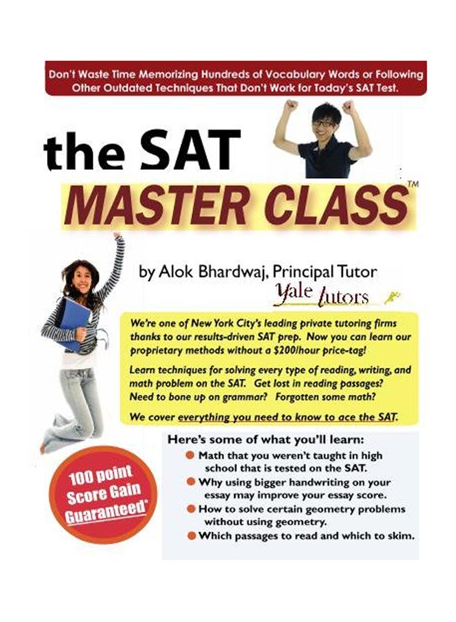 The SAT Master Class, 2009-10 Edition paperback english - 21-Apr-09 