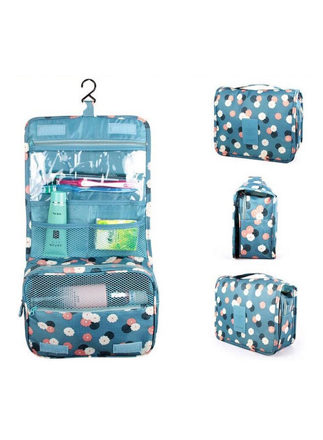 Hanging Toiletry Kit Blue/Pink/White - Image 1