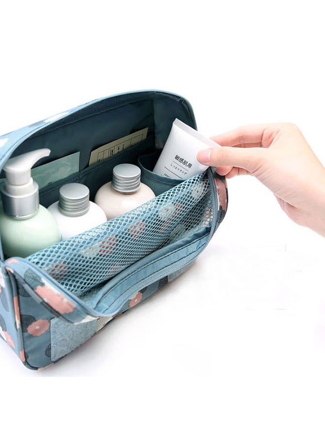 Hanging Toiletry Kit Blue/Pink/White - Image 5