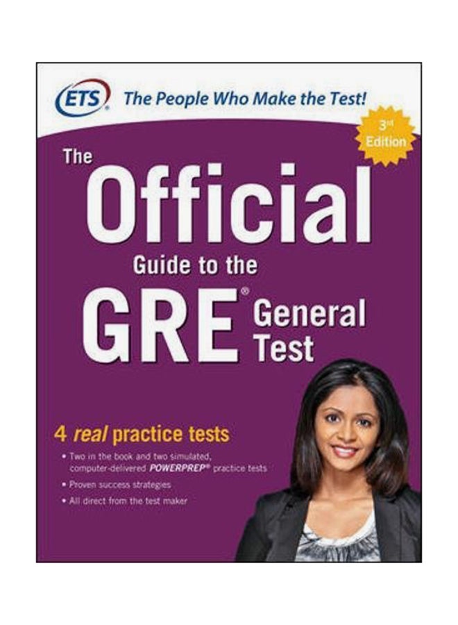 The Official Guide To The GRE General Test Paperback English by Educational Testing Service - 42736 