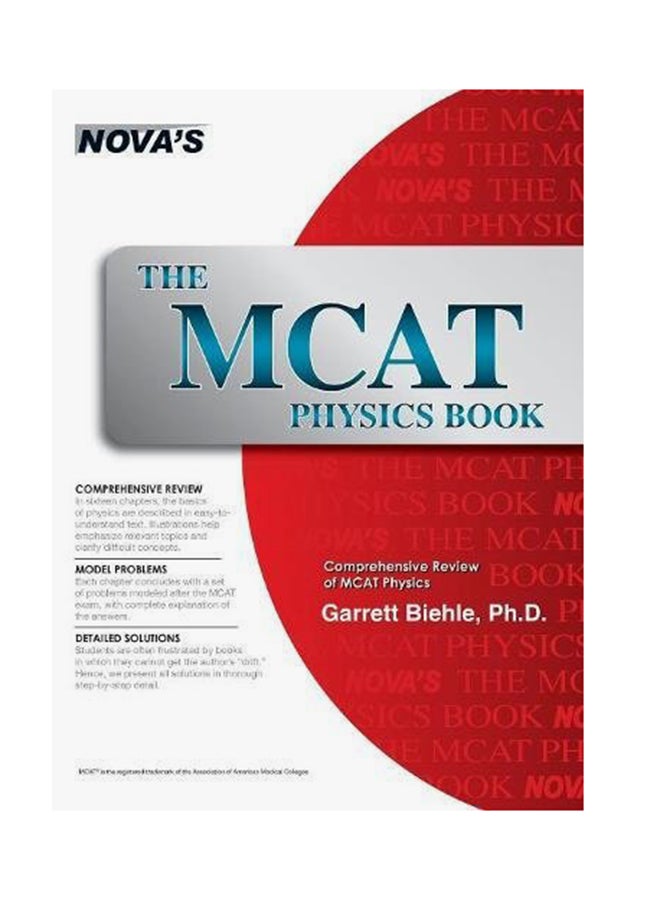 null - The MCAT Physics Book hardcover english - 19-Aug-16 - Image 1