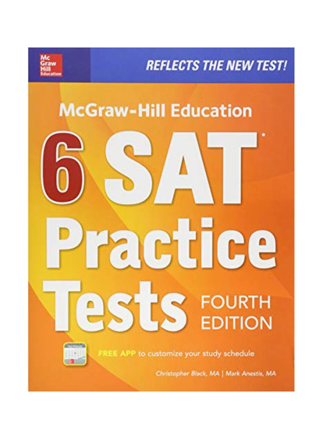 6 SAT Practice Tests Paperback English by Christopher Black - 1-Aug-16 