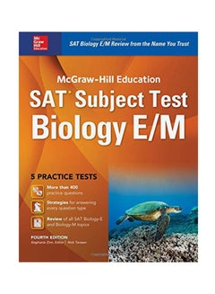 SAT Subject Test Biology E/M: 5 Practice Tests Paperback English - 4-Jan-16