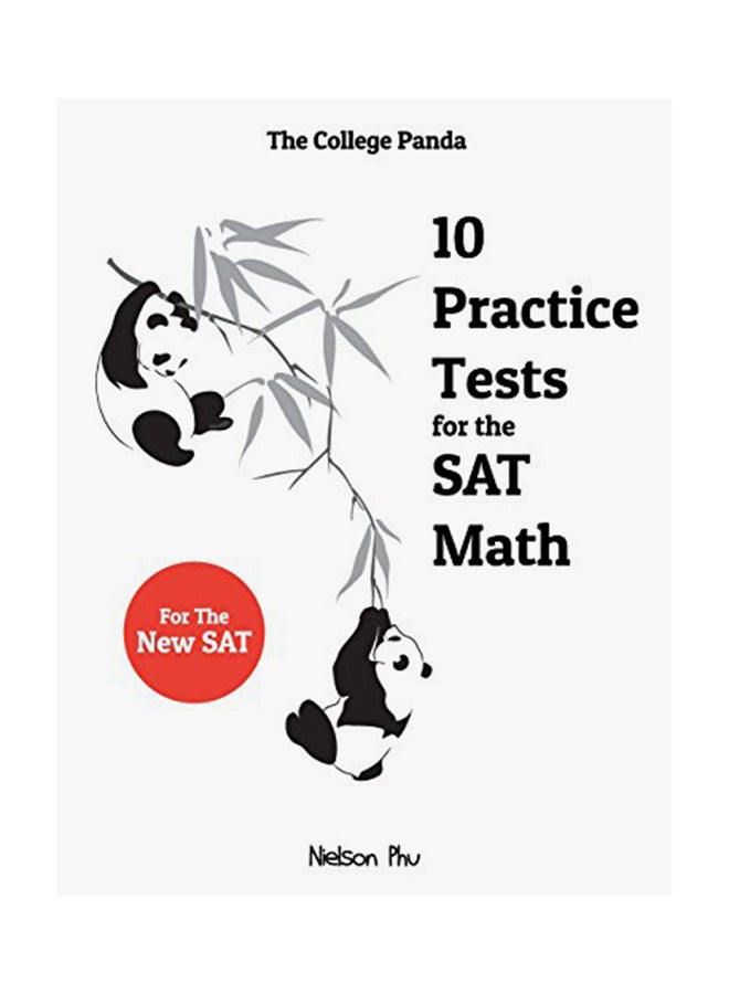 10 Practice Tests For The SAT Math paperback english - 25-Mar-16