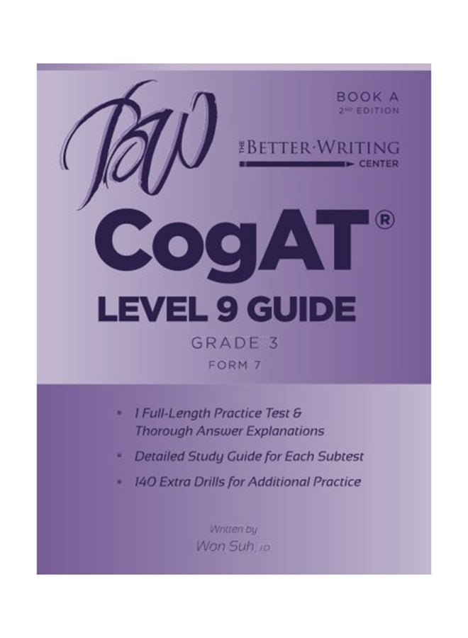 CogAT Level 9 Guide Grade 3 paperback english - 12-Oct-16 