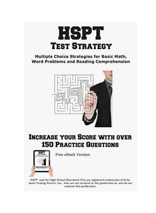 HSPT Test Strategy: Multiple Choice Strategies For Basic Math, Word Problems And Reading Comprehension paperback english - 18-May-15 - v1543938517/N19797041A_1