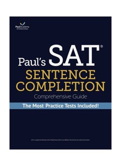 Paul's SAT Sentence Completion Comprehensive Guide Paperback English - 19-Aug-15 