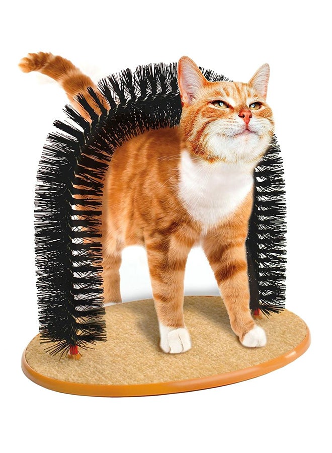 Self-Grooming Scratcher Brown/Black - Image 2