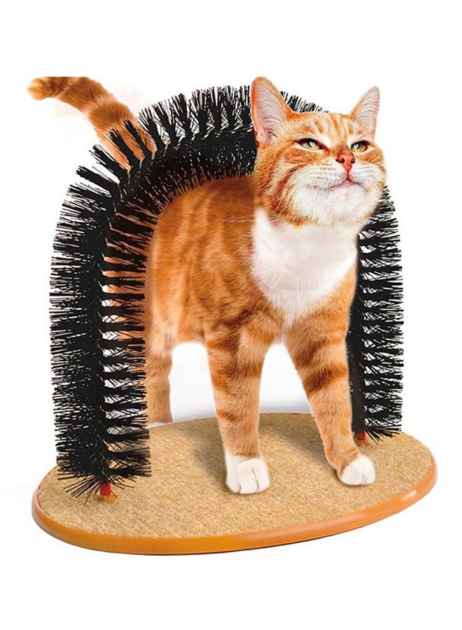 Purrfect Arch - Self-Grooming Scratcher Brown/Black - Image 1