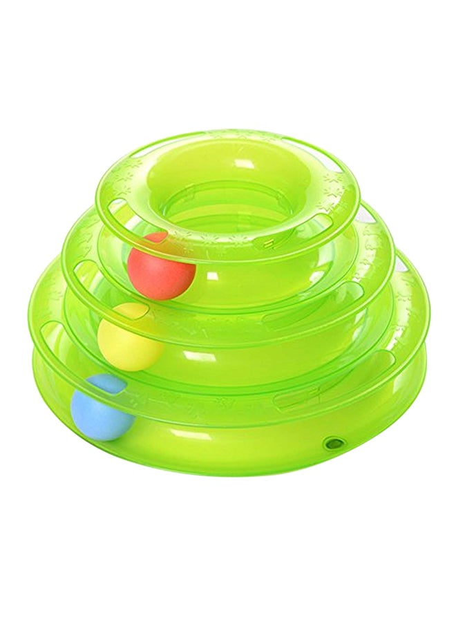 لعبة تفاعلية للحيوانات الأليفة أخضر/وردي/أصفر