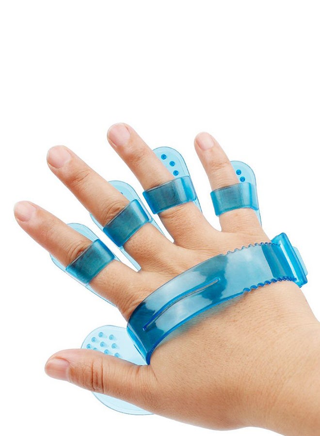 تريكسي مشط التنظيف والتدليك للحيوانات الأليفة أزرق 10.5Ø³Ù†ØªÙŠÙ…ØªØ± - Image 2