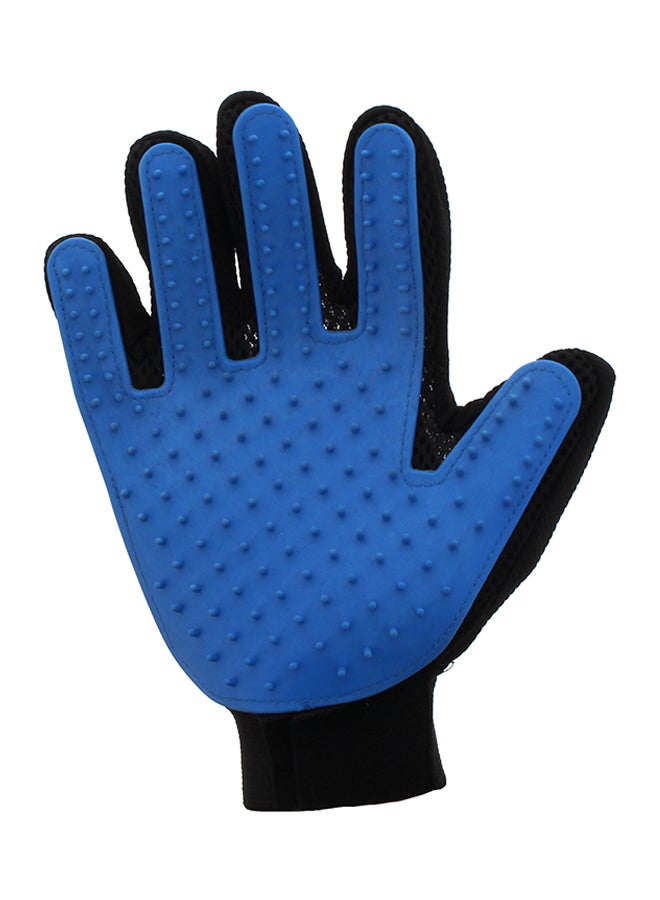 قفاز منع تساقط الشعر للحيوانات الأليفة أسود/أزرق - Image 1