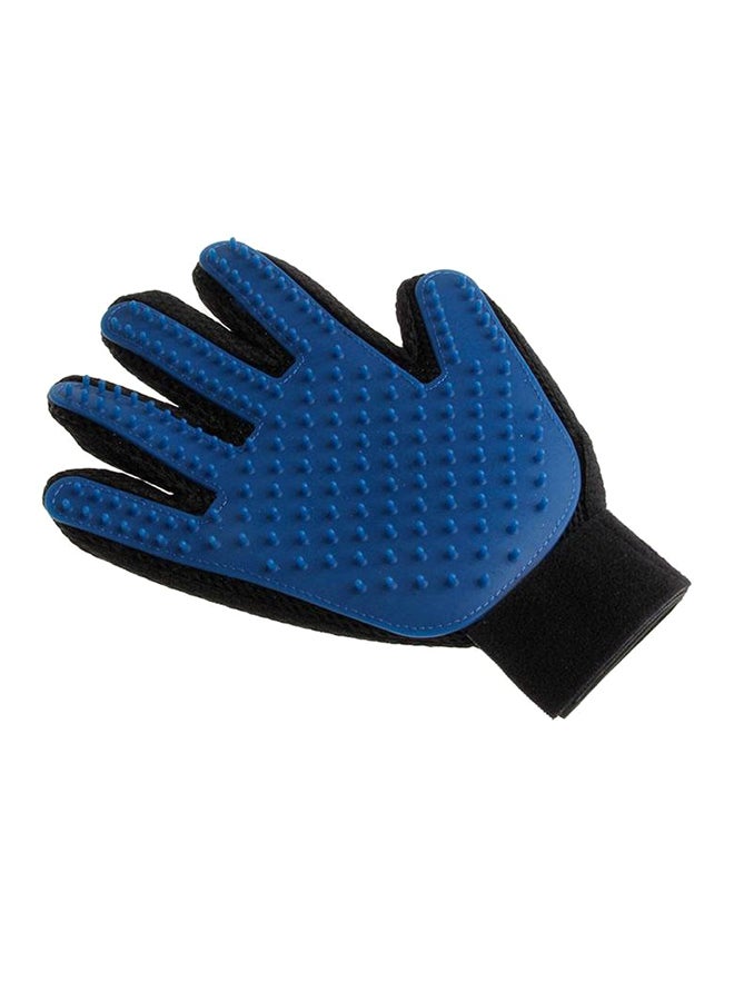 Pet Deshedding Glove Blue/Black - Image 1
