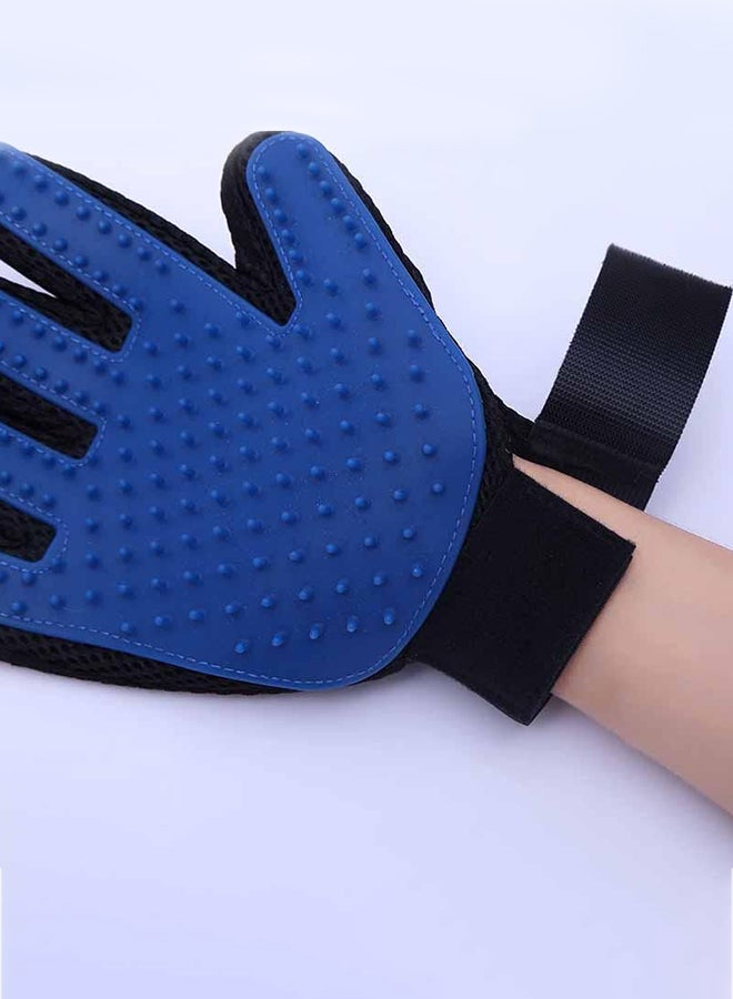 Generic Pet Grooming Glove Blue/Black - Image 3