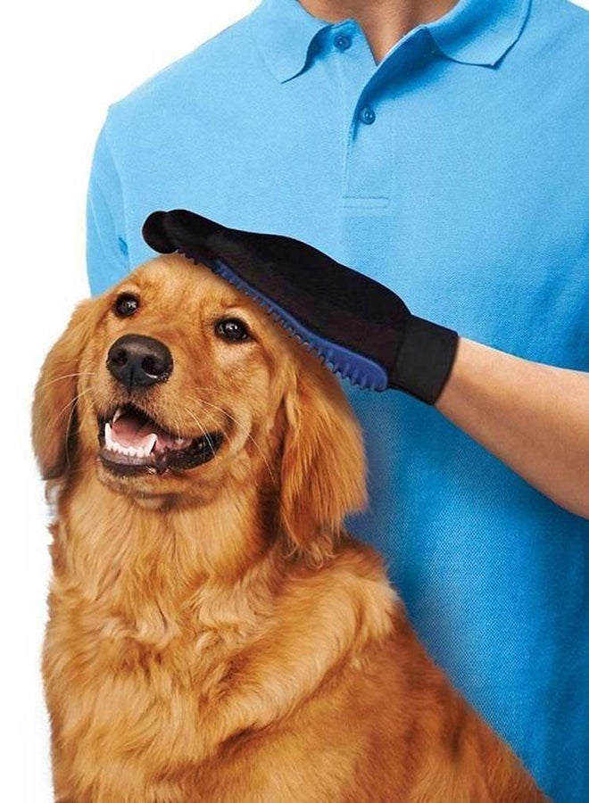 Generic Pet Grooming Glove Blue/Black - Image 4
