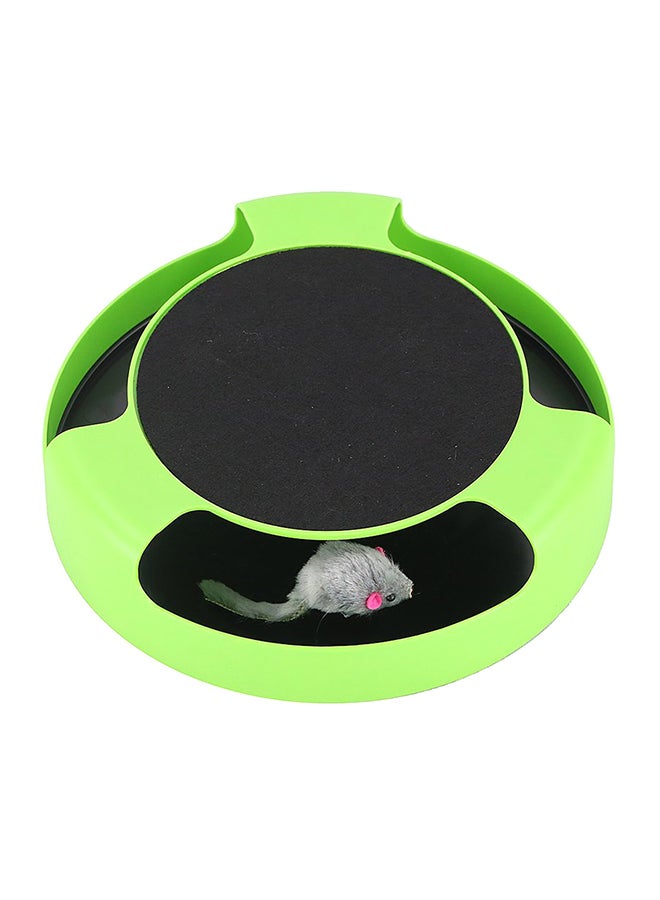 لوح خربشة دوار للفئران أخضر/أسود - Image 1