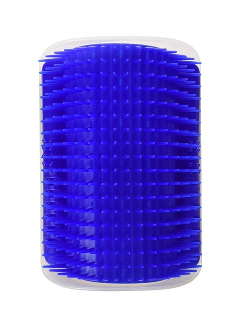 Cat It Self Groomer With Catnip Blue/White