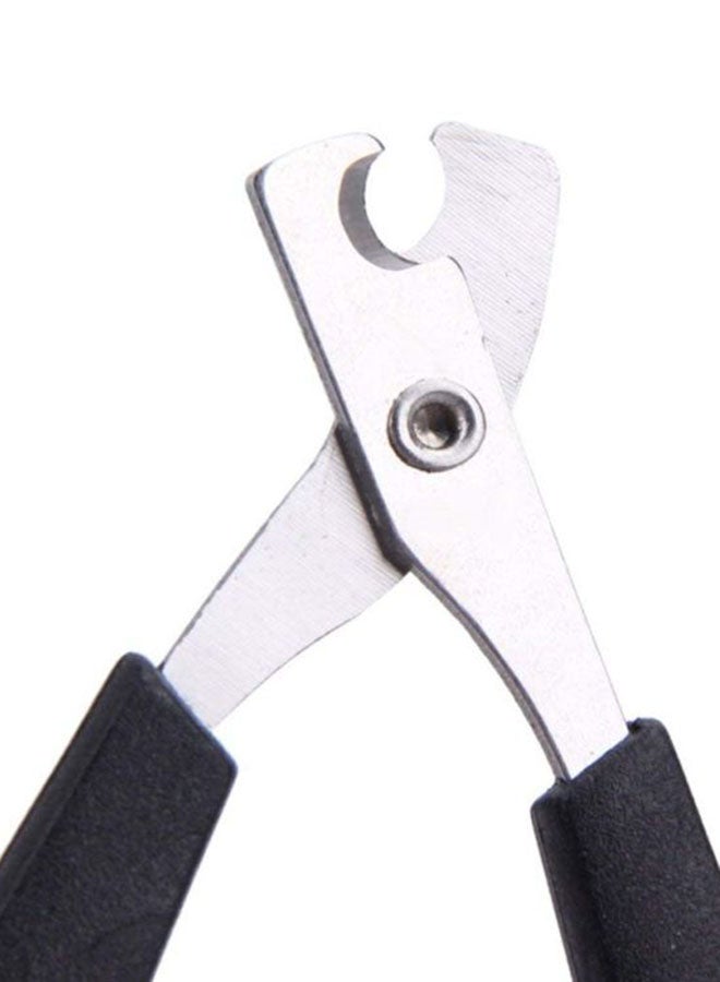 قصافة أظافر للحيوانات الأليفة أسود/ فضي/ أحمر - Image 2