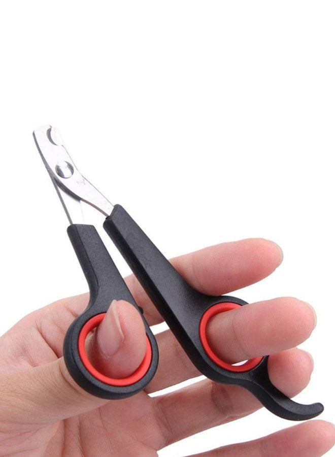 قصافة أظافر للحيوانات الأليفة أسود/ فضي/ أحمر - Image 3