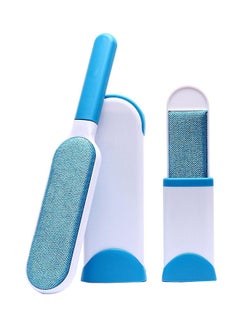 Double Sided Reusable Pet Fur Remover With Self-Cleaning Base Blue/White - v1544000602/N19786490A_1